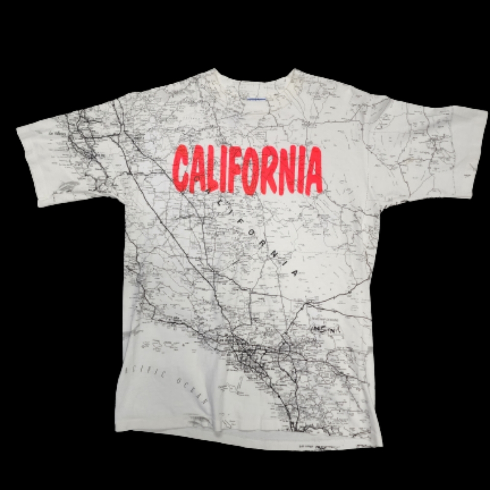 🪦VINTAGE CALIFORNIA STATE TEE🪦